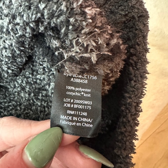 New barefoot dreams seaside cozychic crewneck pullover camo - Picture 4 of 5